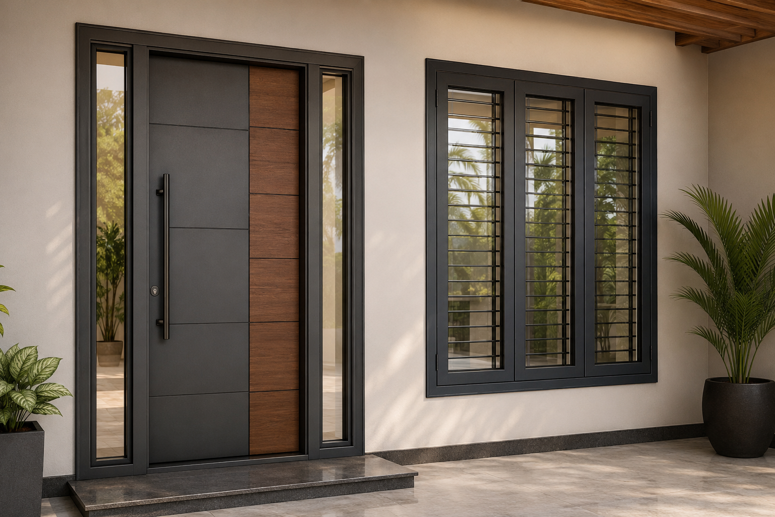 Steel vs Wooden Doors for Kerala Homes – Which is Better?